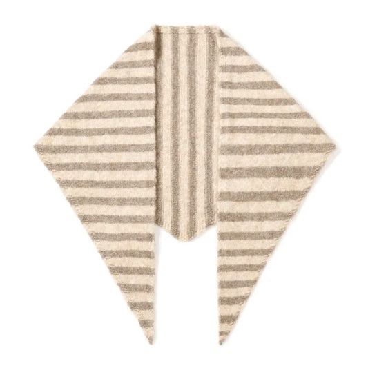 Winter Scarves 'Simple Stripes' khaki/beige