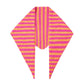 Winter Scarves 'Simple Stripes' orange/fuchsia