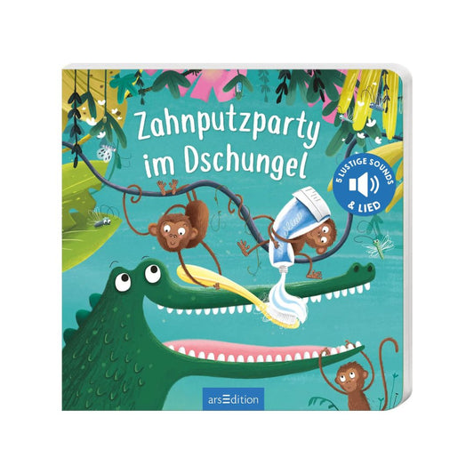 Kinderbuch 'Zahnputzparty im Dschungel'