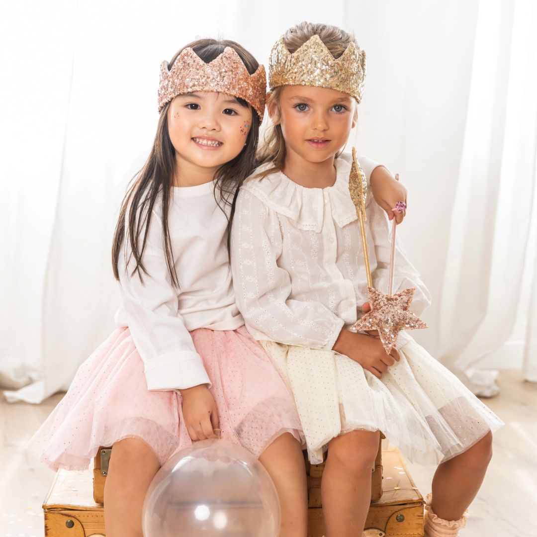 Zauberstab mit pinken Pailletten