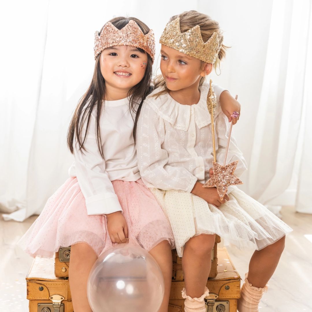 Zauberstab mit pinken Pailletten