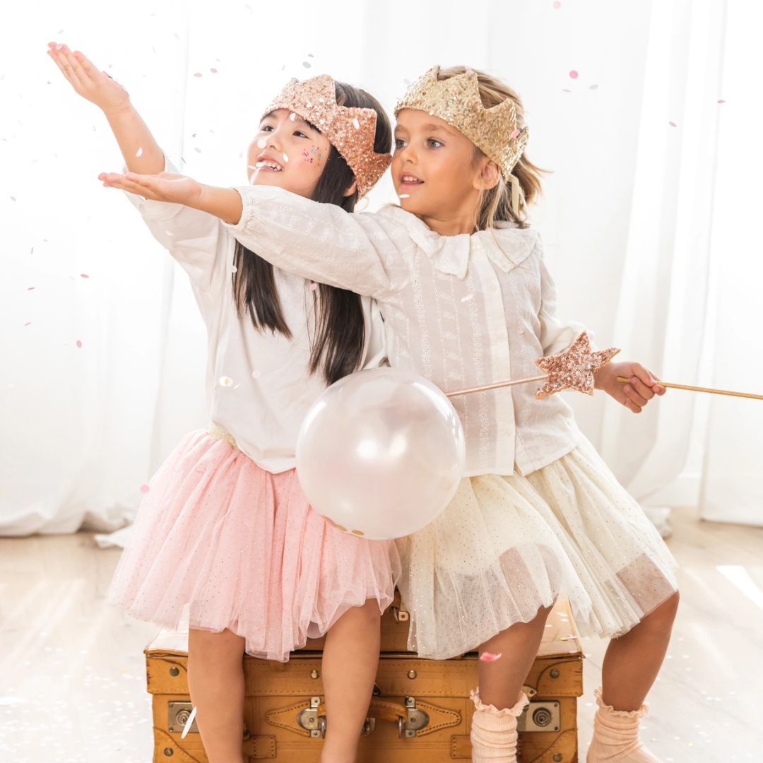 Zauberstab mit pinken Pailletten