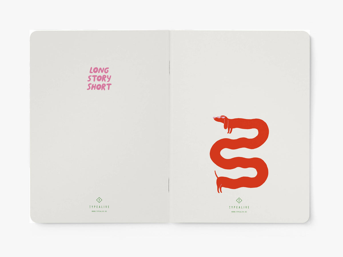Notizheft 'Long Story'