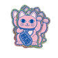 Glitzersticker Maneki Neko Glückskatze