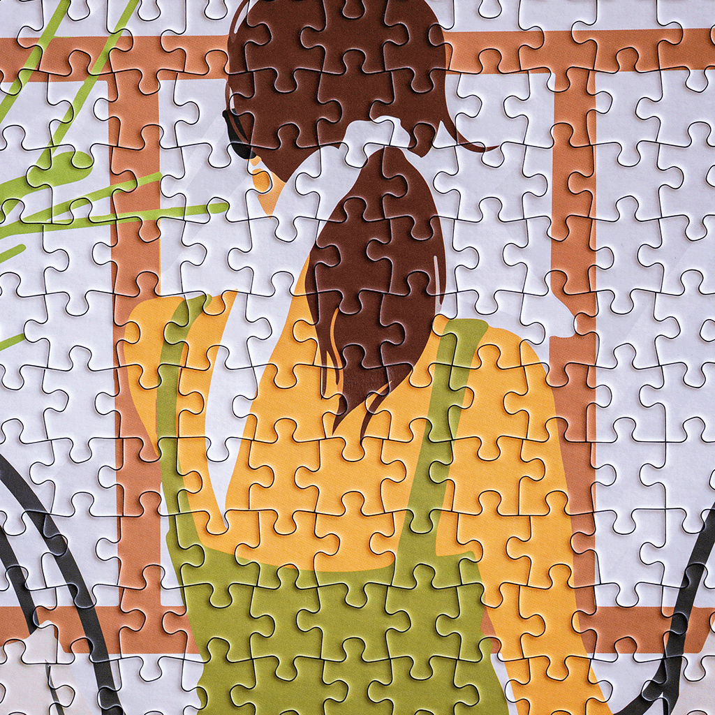 1000-teiliges Puzzle 'Ein Sonntag auf dem Land'
