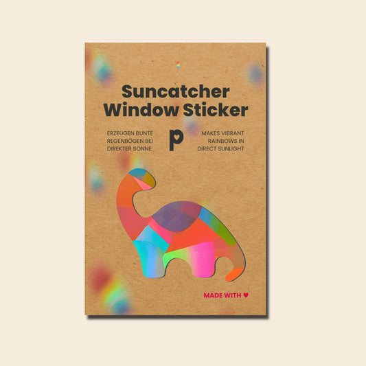 Suncatcher Fenstersticker Brachiosaurus-Dino