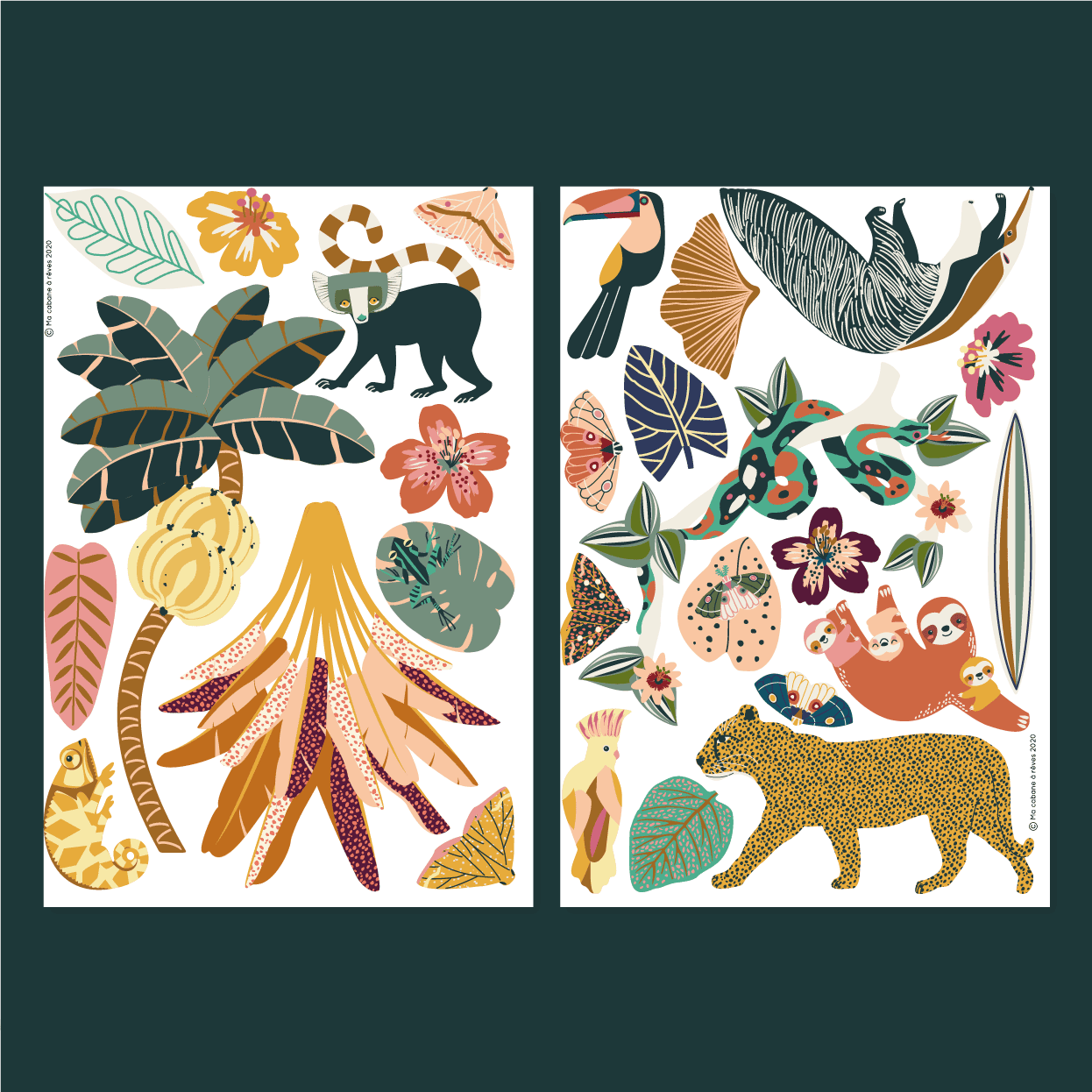 Magnetspiel Jungle Animal