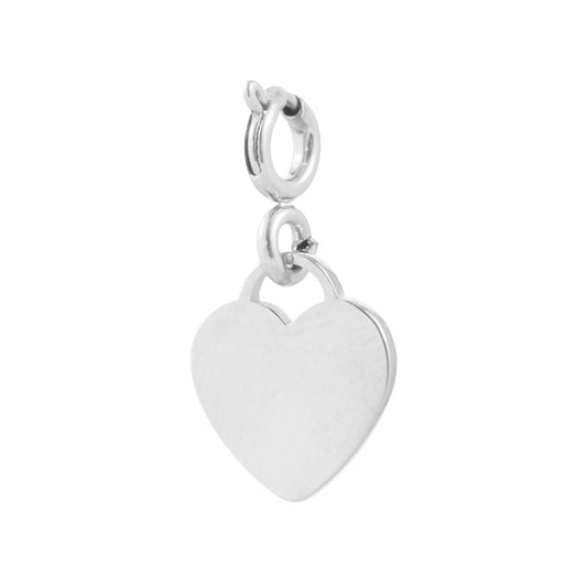 Accessoires Anhänger Herz 'Love' silber