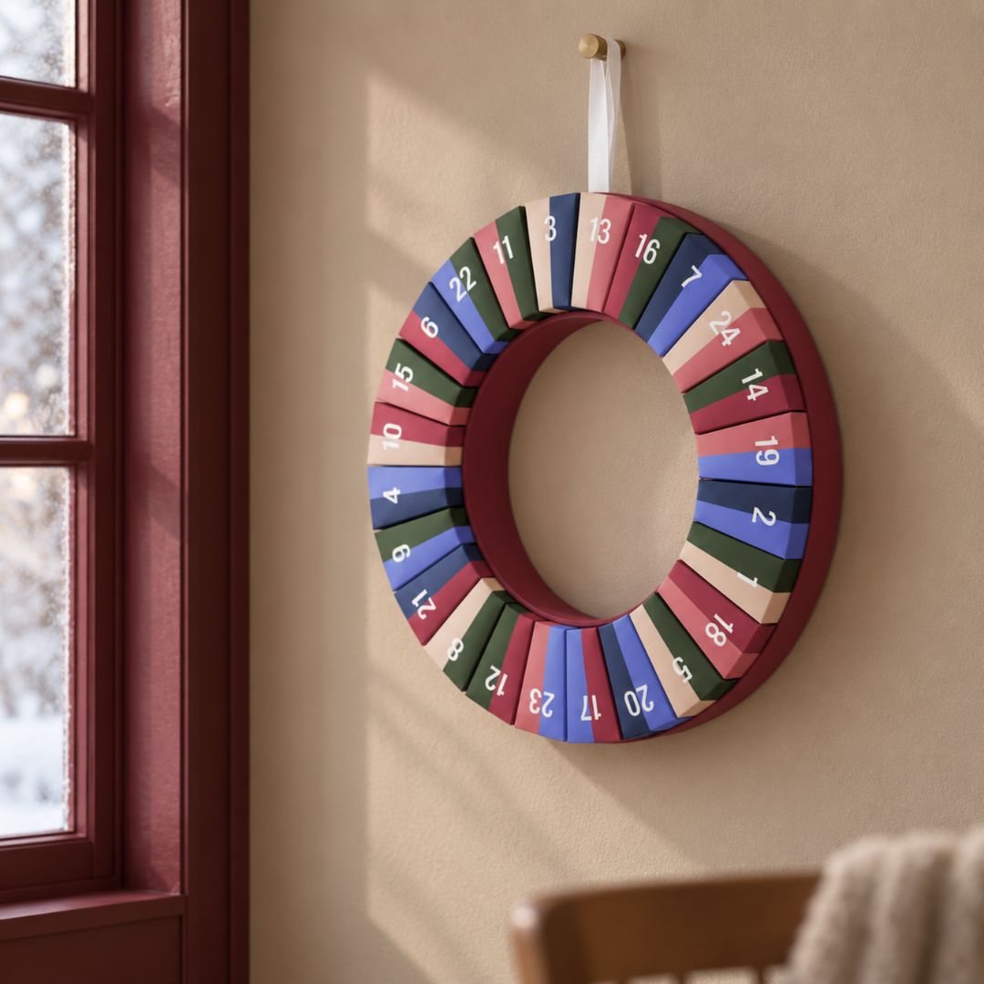 Adventskalender Kranz