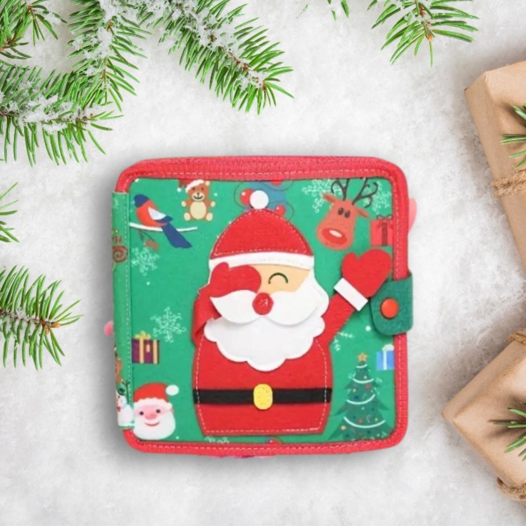 Montessori Beschäftigungsbuch Weihnachten für Kleinkinder