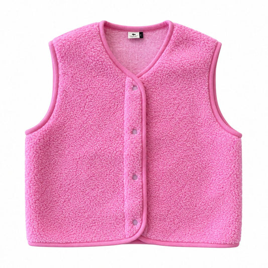 Damen Weste 'TYB' bubblegum