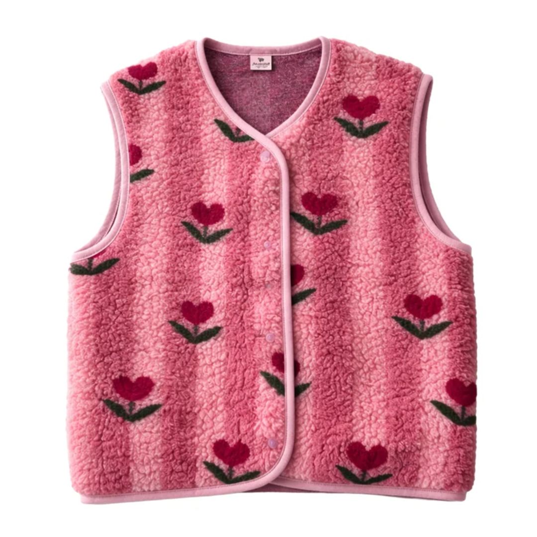 Damen Weste 'TYB' Cherry