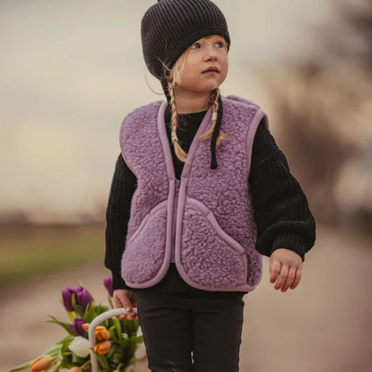 Kinder Weste 'CARPATHIAN' lila
