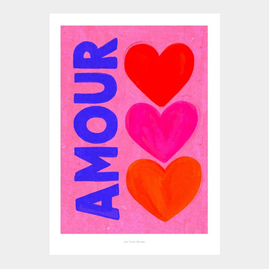 Kunstdruck A4 'Amour'