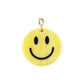 Anhänger Smiley gelb gold