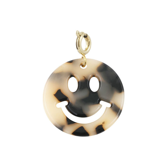 Anhänger Smiley leo/gold