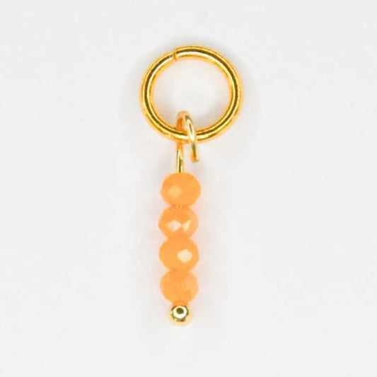 Anhänger Facette orange