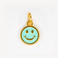 Anhänger Smiley blau