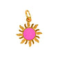 Anhänger Sonne rosa