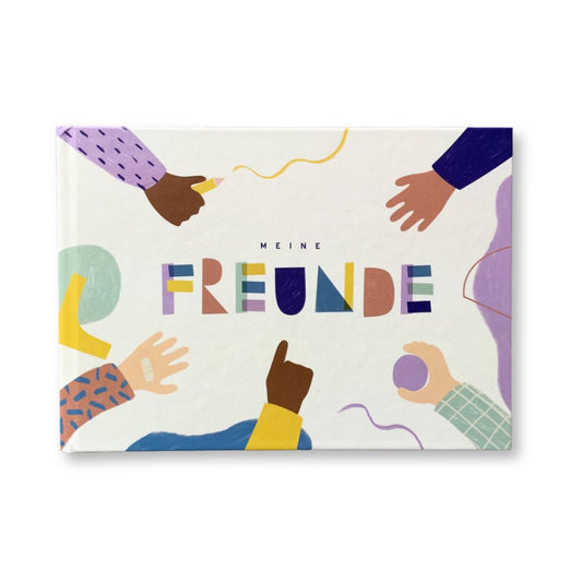 Freundebuch 'Meine Freunde' | Erinnerungsbuch