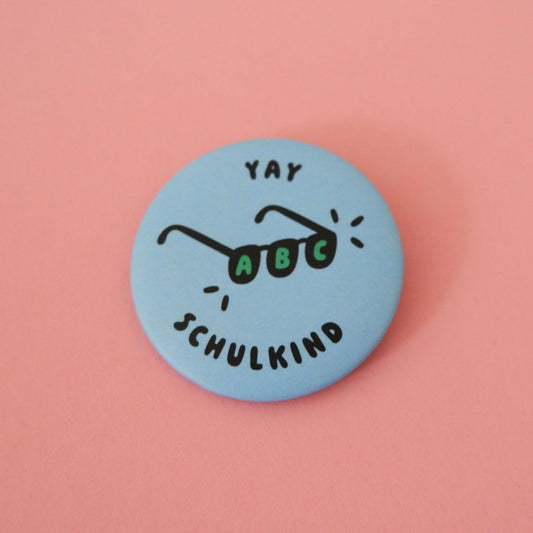 Ansteckbutton 'YAY SCHULKIND'