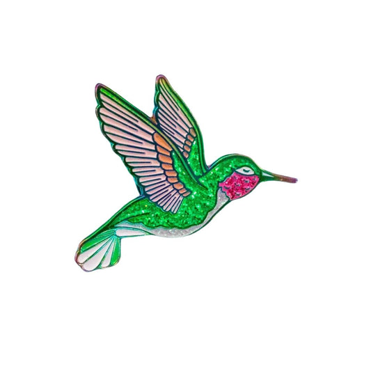 Anstecker 'Kolibri Pin' grün