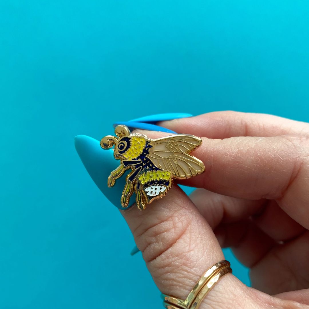 Anstecknadel 'Bienen Pin'