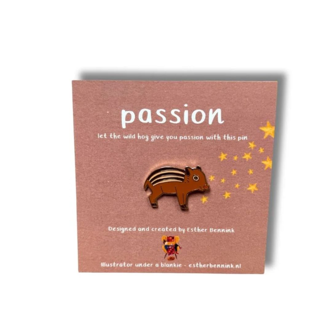 Ansteckpin mit verschiedenen Bedeutungen