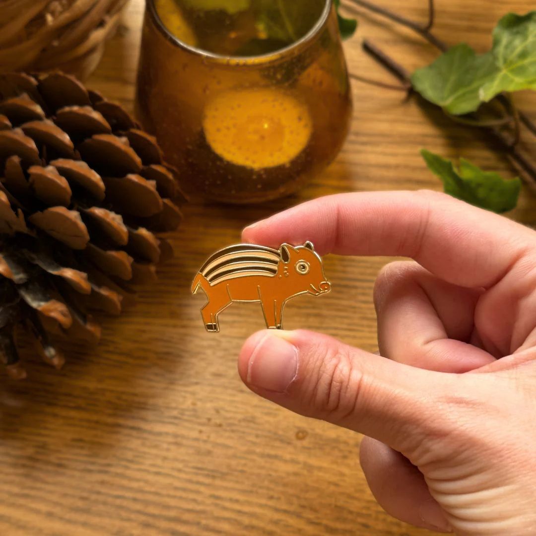 Ansteckpin mit verschiedenen Bedeutungen