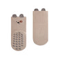 Rutschfeste Baby und Kleinkindsocken 'Anti Slip' khaki