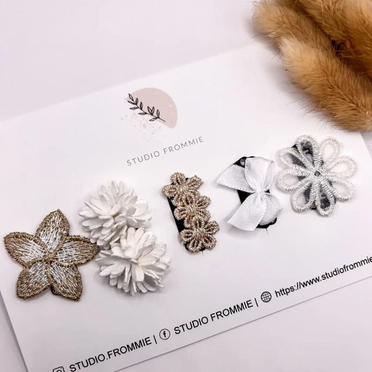 Rutschfeste Haarspangen 'Glam'