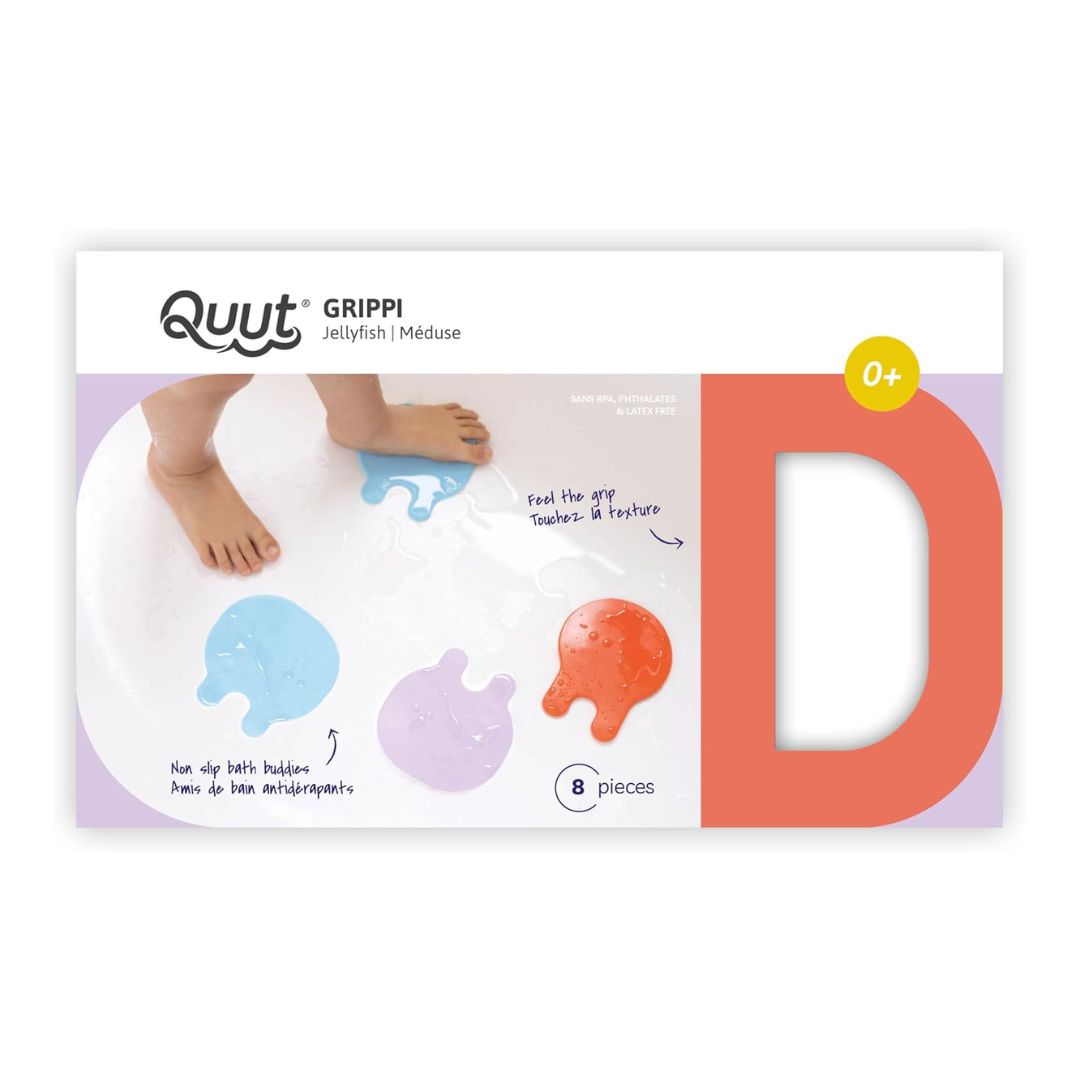 Antirutsch Pads 'Grippi' korallenblau