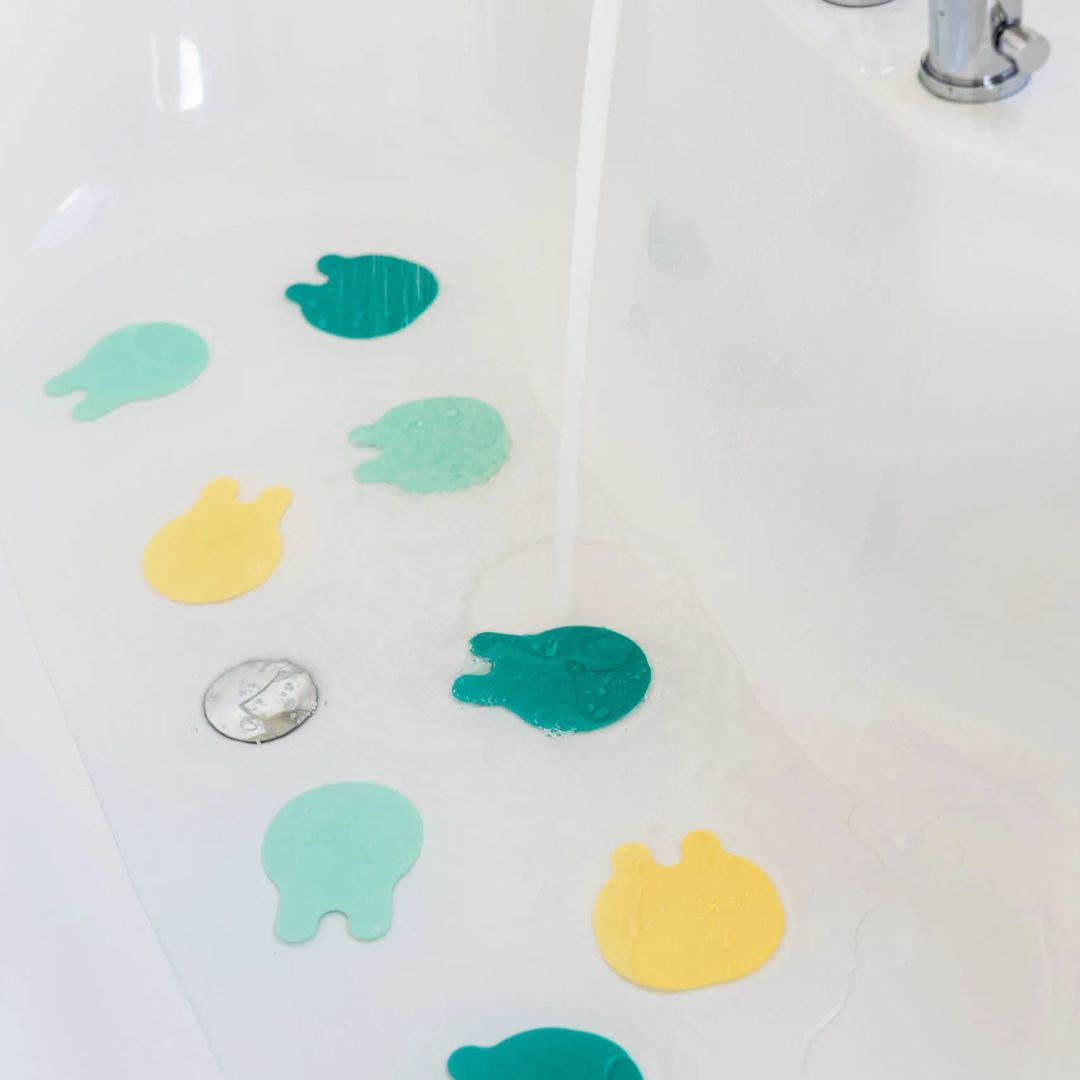 Antirutsch Pads 'Grippi' mint/gelb