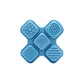 Anti-Stress Fidget 'Tac-Tile Klicker' blau
