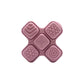Anti-Stress Fidget 'Tac-Tile Klicker' rosa