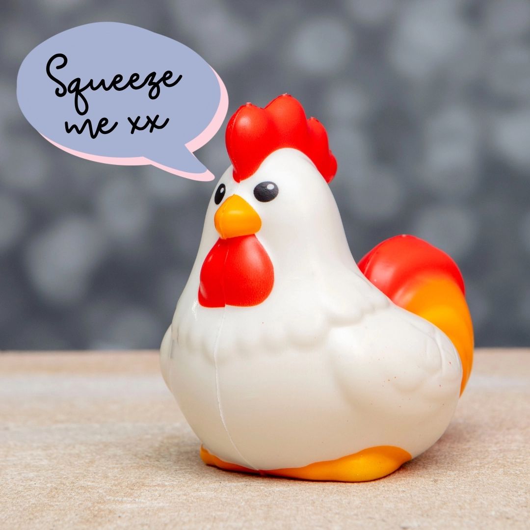 Antistress-Spiel 'Booster Rooster'