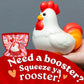 Antistress-Spiel 'Booster Rooster'