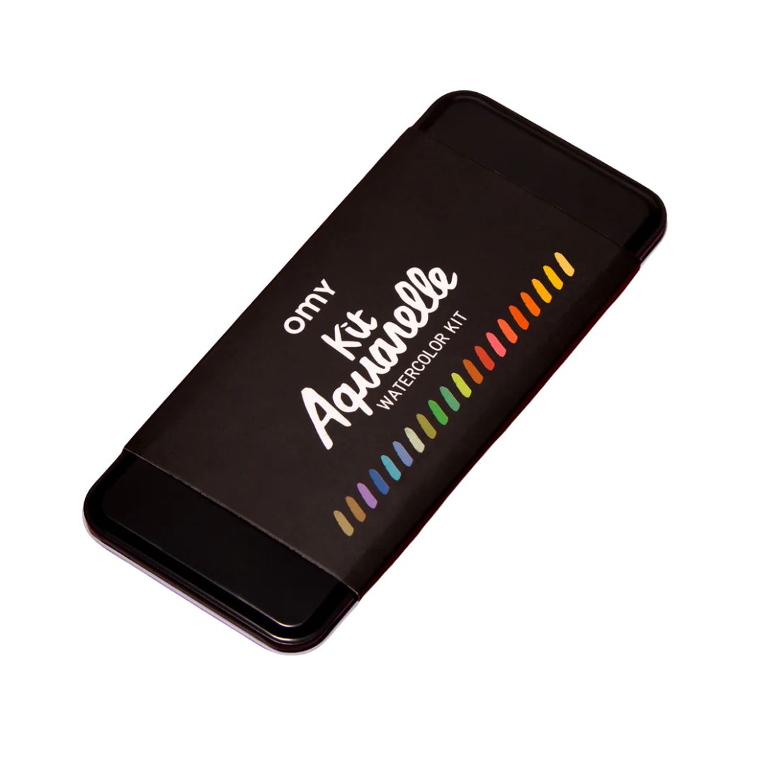 OMY Aquarell-Malbox 'Kit Aquarelle'