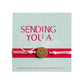 Elastisches Armband mit Smiley 'Sending You A Smile'