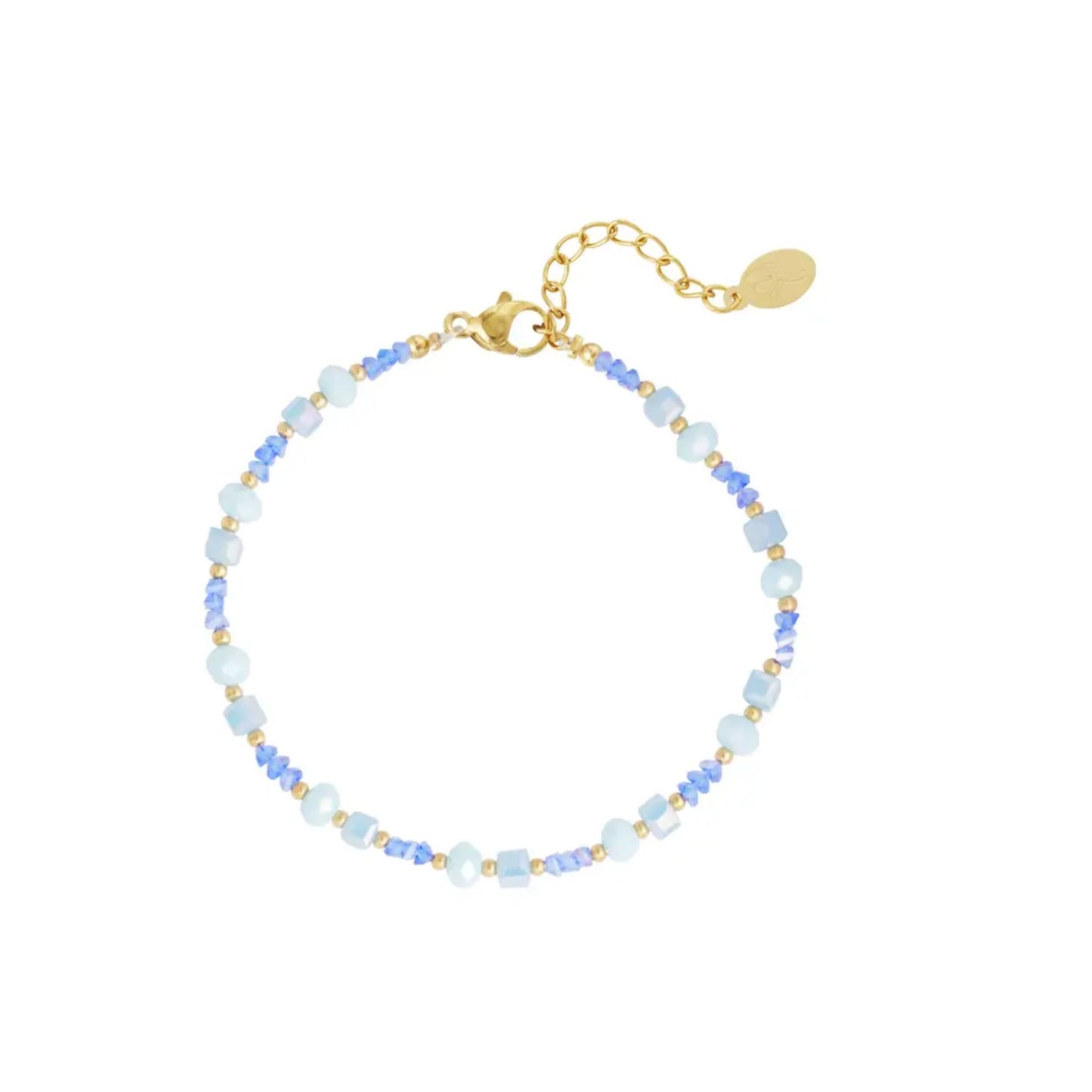 Damen Armband "Summer Vibes" hellblau