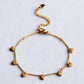 Armband 'Charms Minihearts' gold