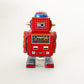 Aufziehspielzeug Roboter klein rot