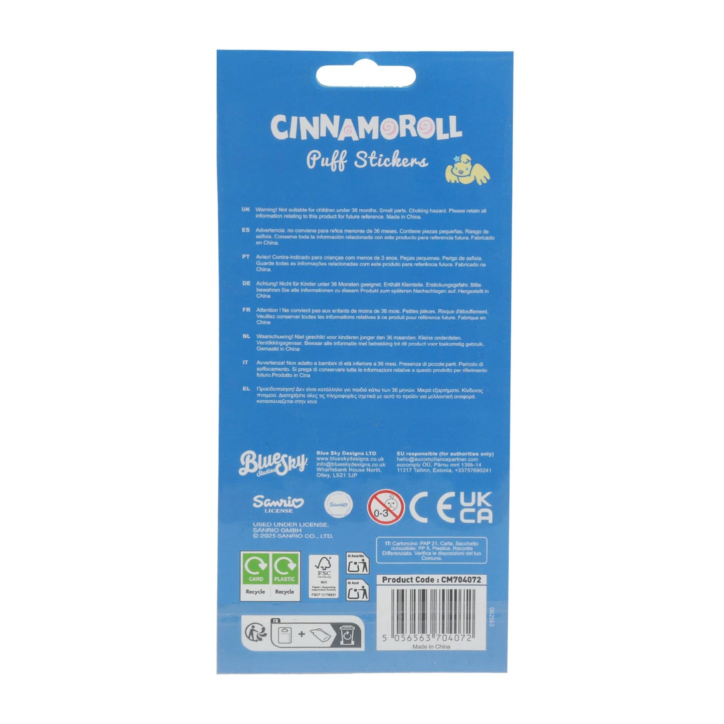 Sticker Set 'Sanrio Cinnamoroll'