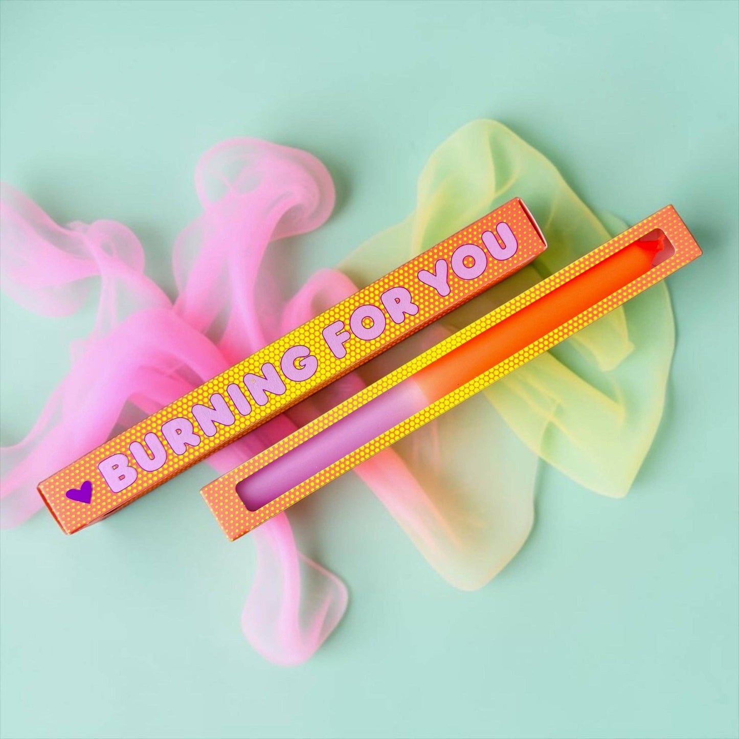 Statement Kerze 'BURNING FOR YOU'