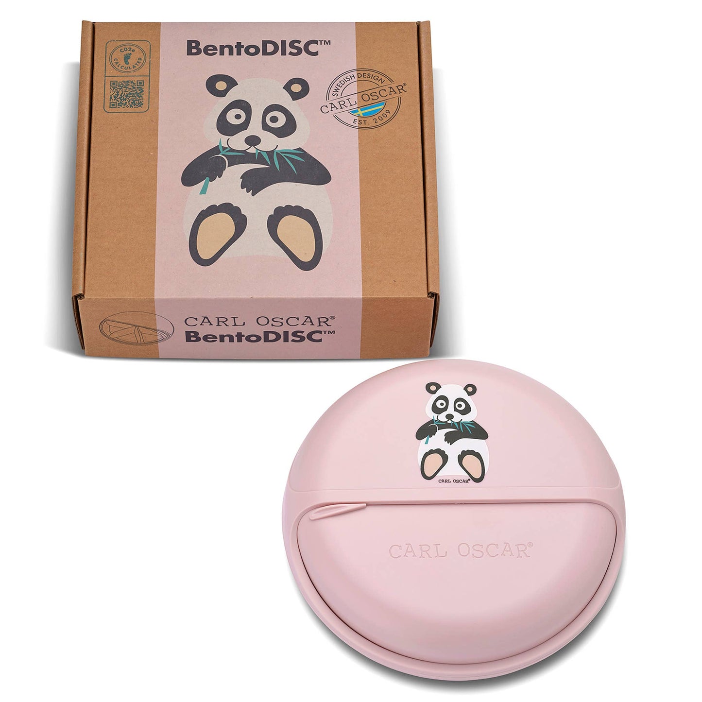 BentoDisc™ Snackdisc Panda rosa