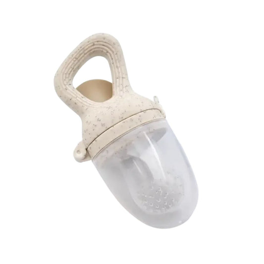 Baby Fruchtspritze beige dots