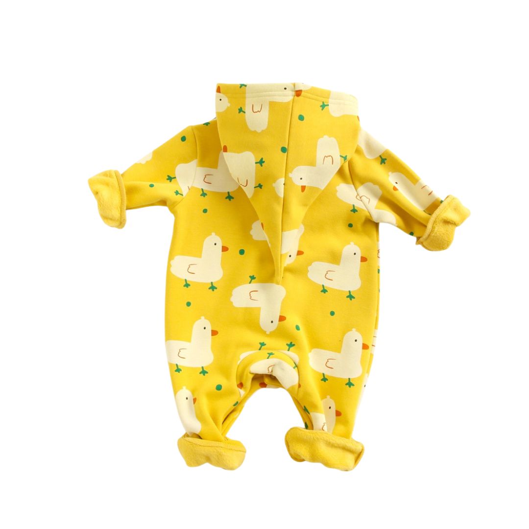 Baby Overall 'Ente gut alles gut' gelb