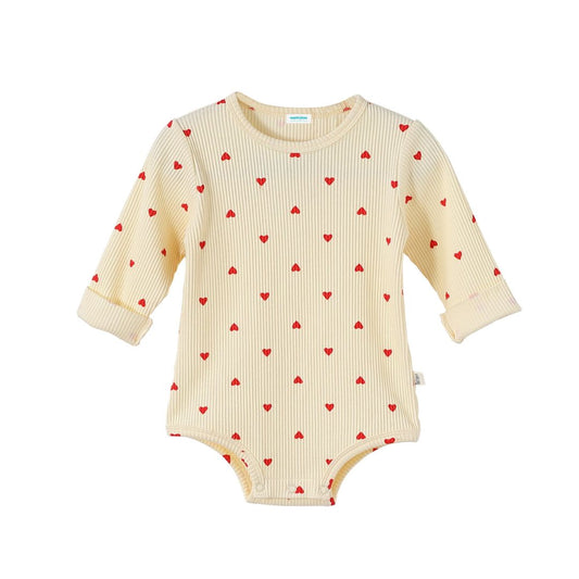 Baby Longsleeve Body 'Hearts'
