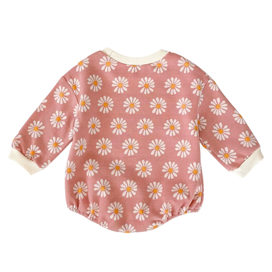 Baby Body 'Daisy Flowers' altrosa