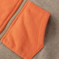 Sweatshirtjacke mit Colorblockdesign 'Tomato'